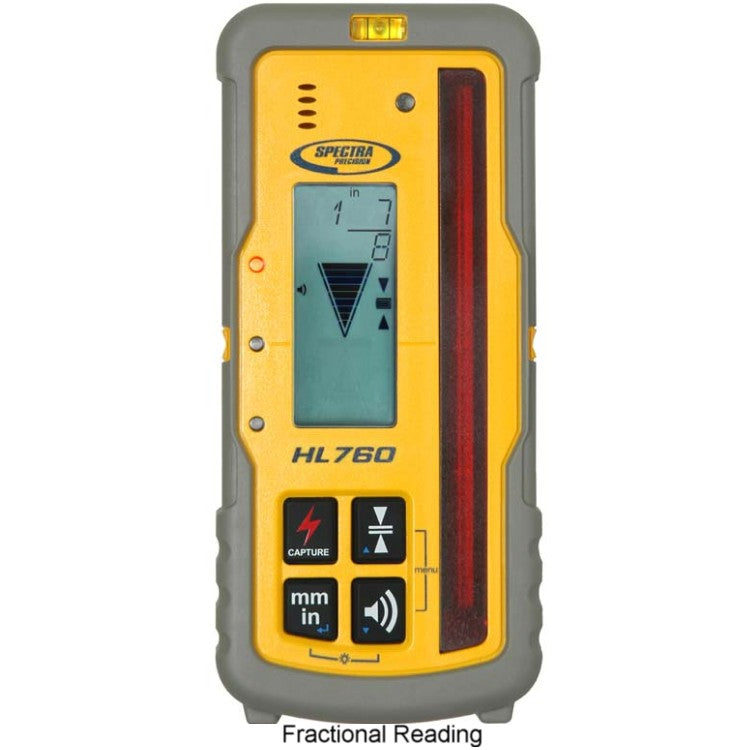 Spectra Laser Level HL760 Digital Read-Out Laser Receiver Grade Match and PlaneLok